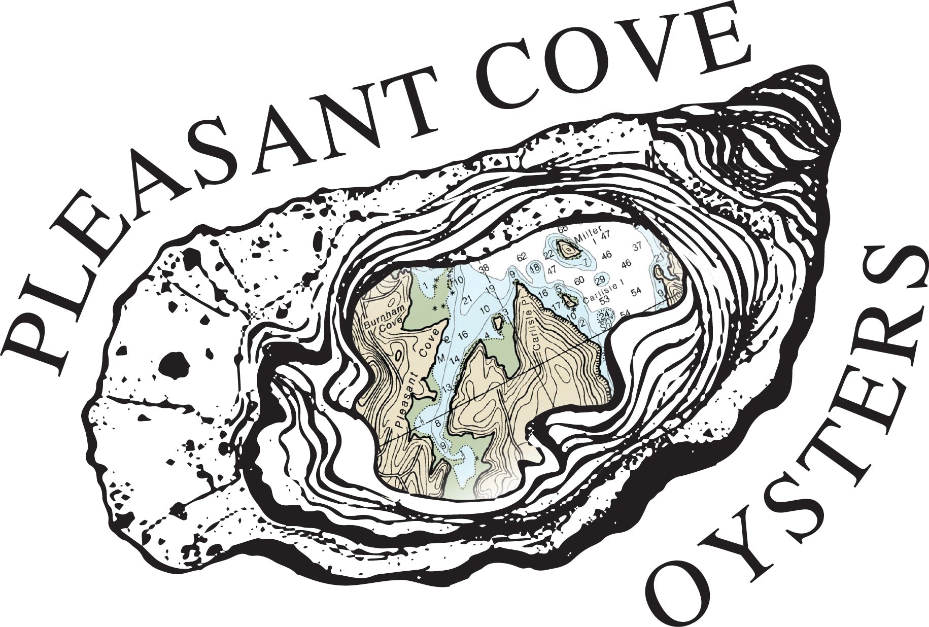 Pleasant Cove Oysters Logo