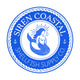 Siren Coastal shellfish supply co with siren in middle of circular logo