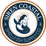 Logo of Siren Coastal Shellfish Supply Co. featuring a mermaid illustration.